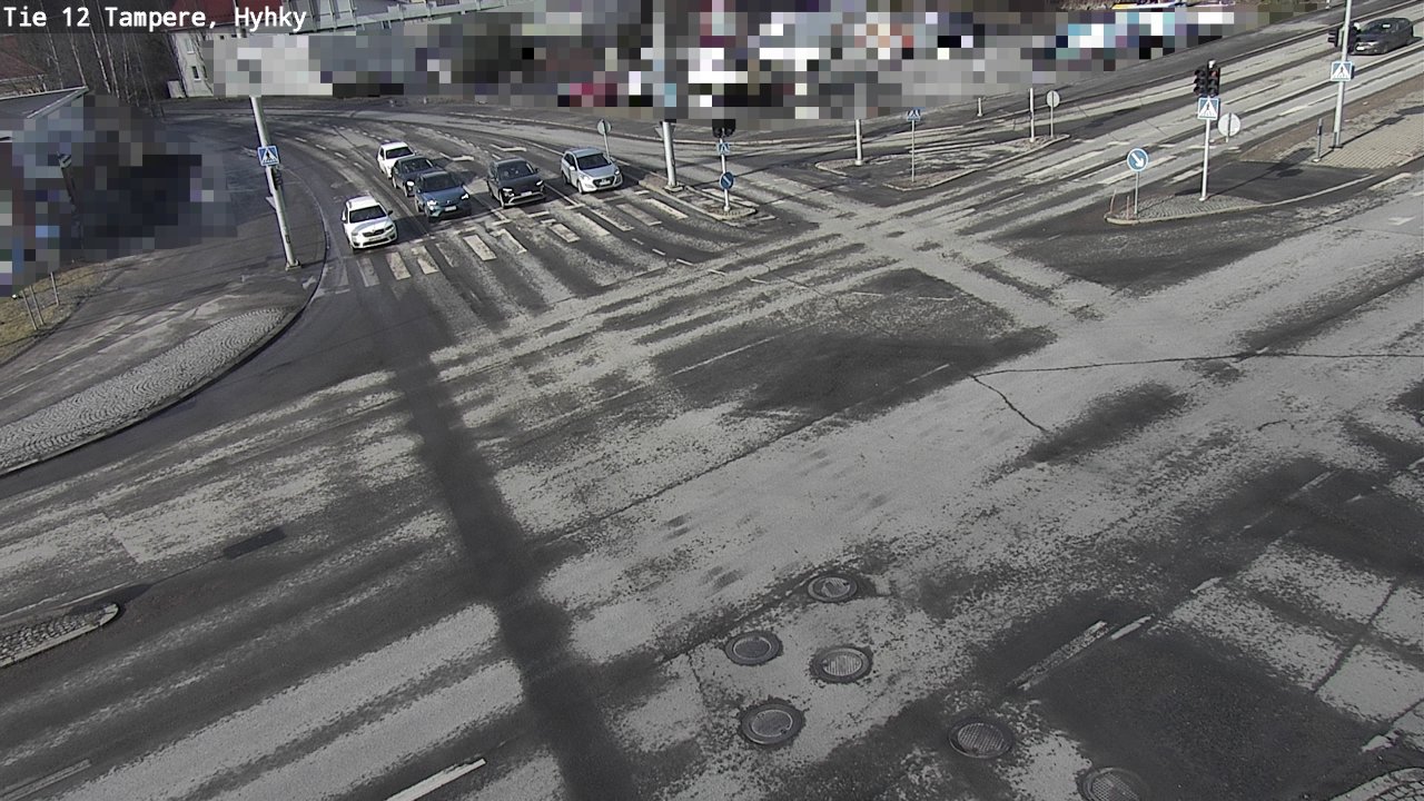 Weather Camera Image Road 12 Tampere, Hyhky, Tampere, Pirkanmaa