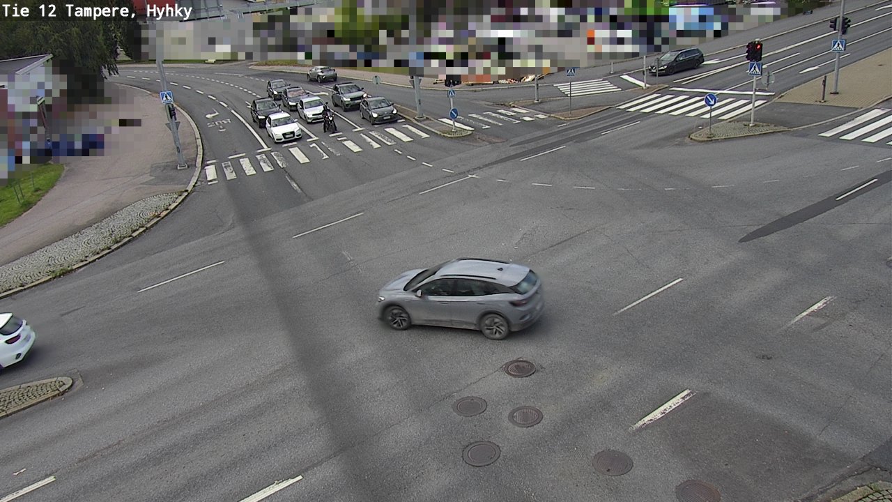 Weather Camera Image Road 12 Tampere, Hyhky, Tampere, Pirkanmaa