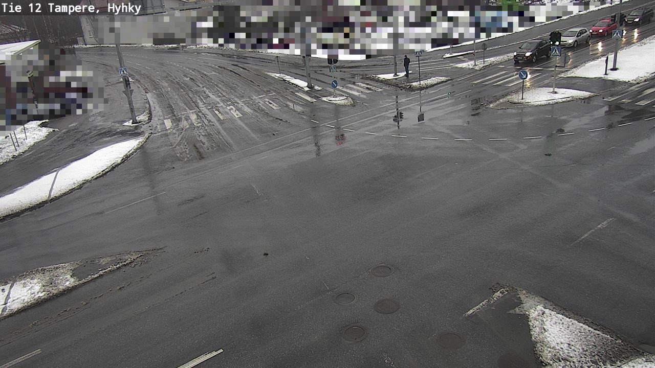 Weather Camera Image Väg 12 Tammerfors, Hyhky, Tampere, Pirkanmaa