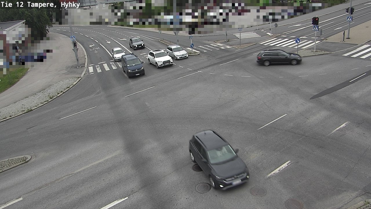 Weather Camera Image Väg 12 Tammerfors, Hyhky, Tampere, Pirkanmaa
