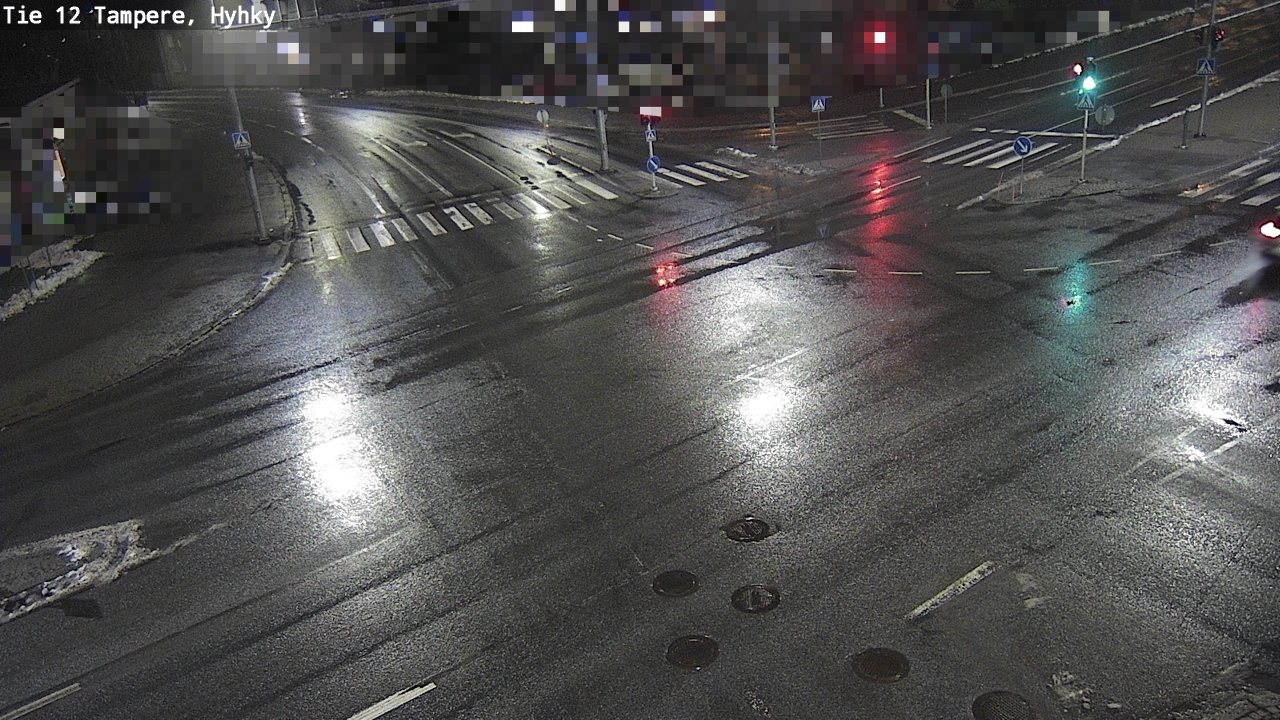 Weather Camera Image Väg 12 Tammerfors, Hyhky, Tampere, Pirkanmaa