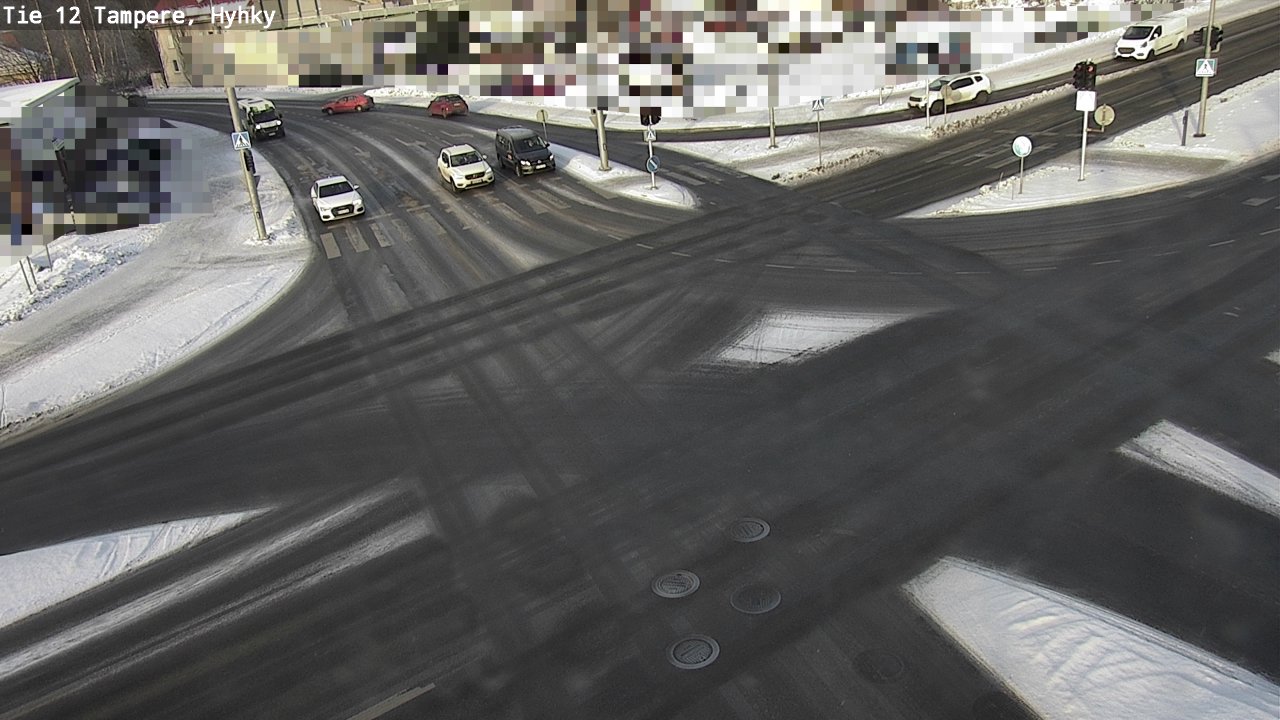 Weather Camera Image Road 12 Tampere, Hyhky, Tampere, Pirkanmaa