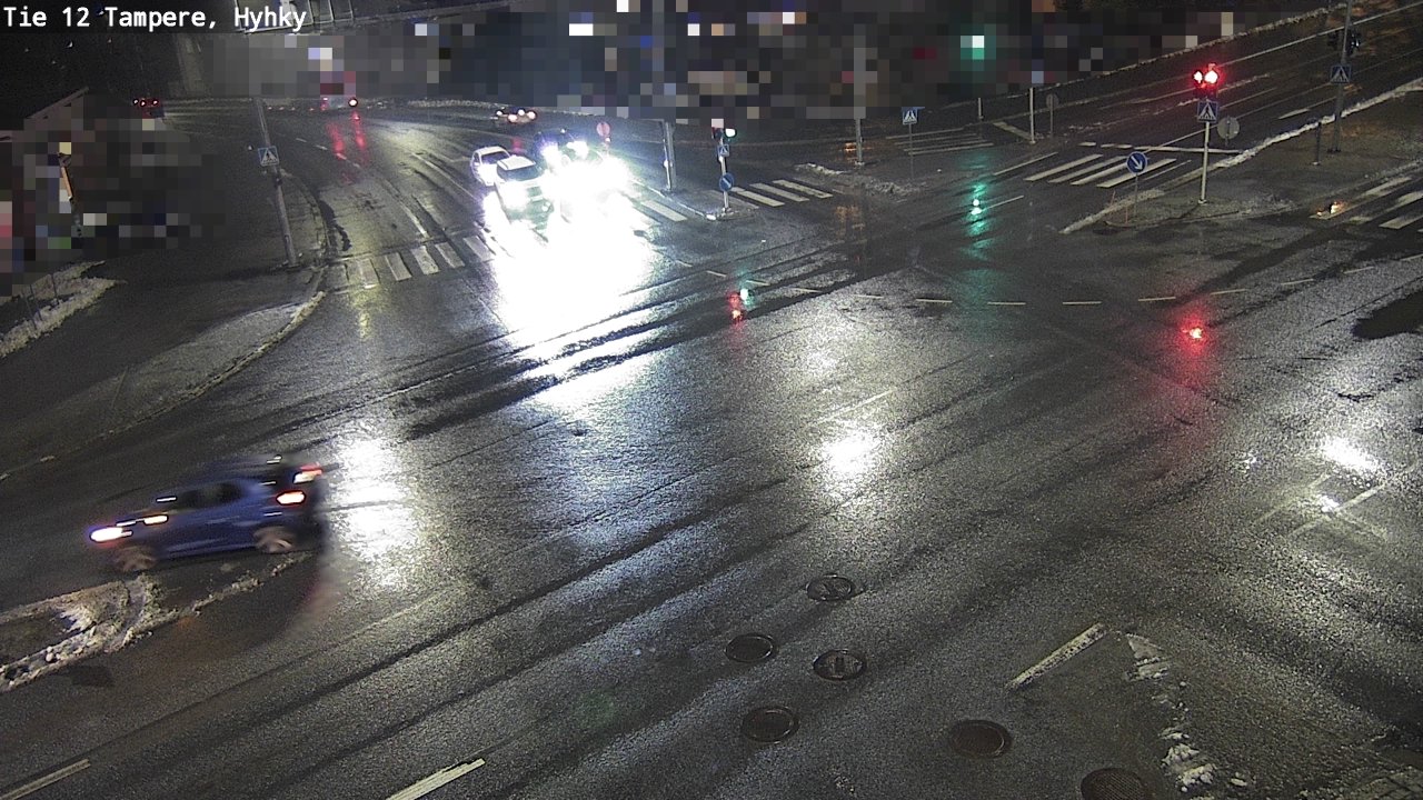 Weather Camera Image Väg 12 Tammerfors, Hyhky, Tampere, Pirkanmaa