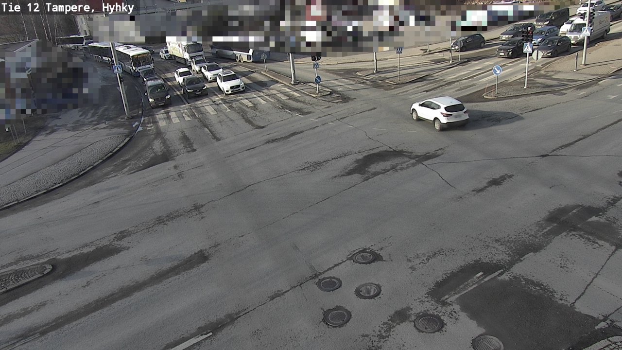 Weather Camera Image Road 12 Tampere, Hyhky, Tampere, Pirkanmaa
