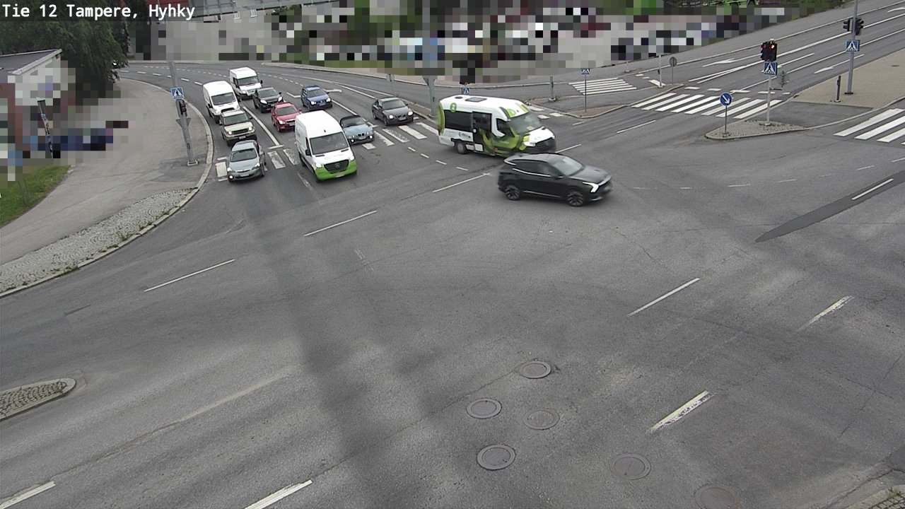 Weather Camera Image Väg 12 Tammerfors, Hyhky, Tampere, Pirkanmaa