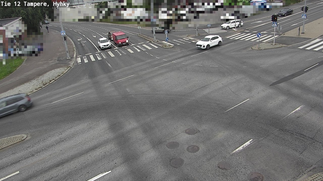 Weather Camera Image Road 12 Tampere, Hyhky, Tampere, Pirkanmaa