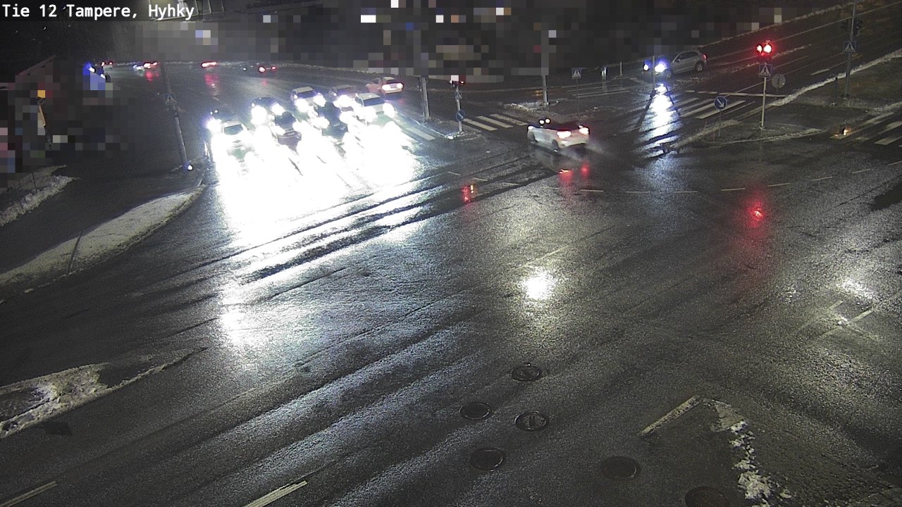 Weather Camera Image Väg 12 Tammerfors, Hyhky, Tampere, Pirkanmaa