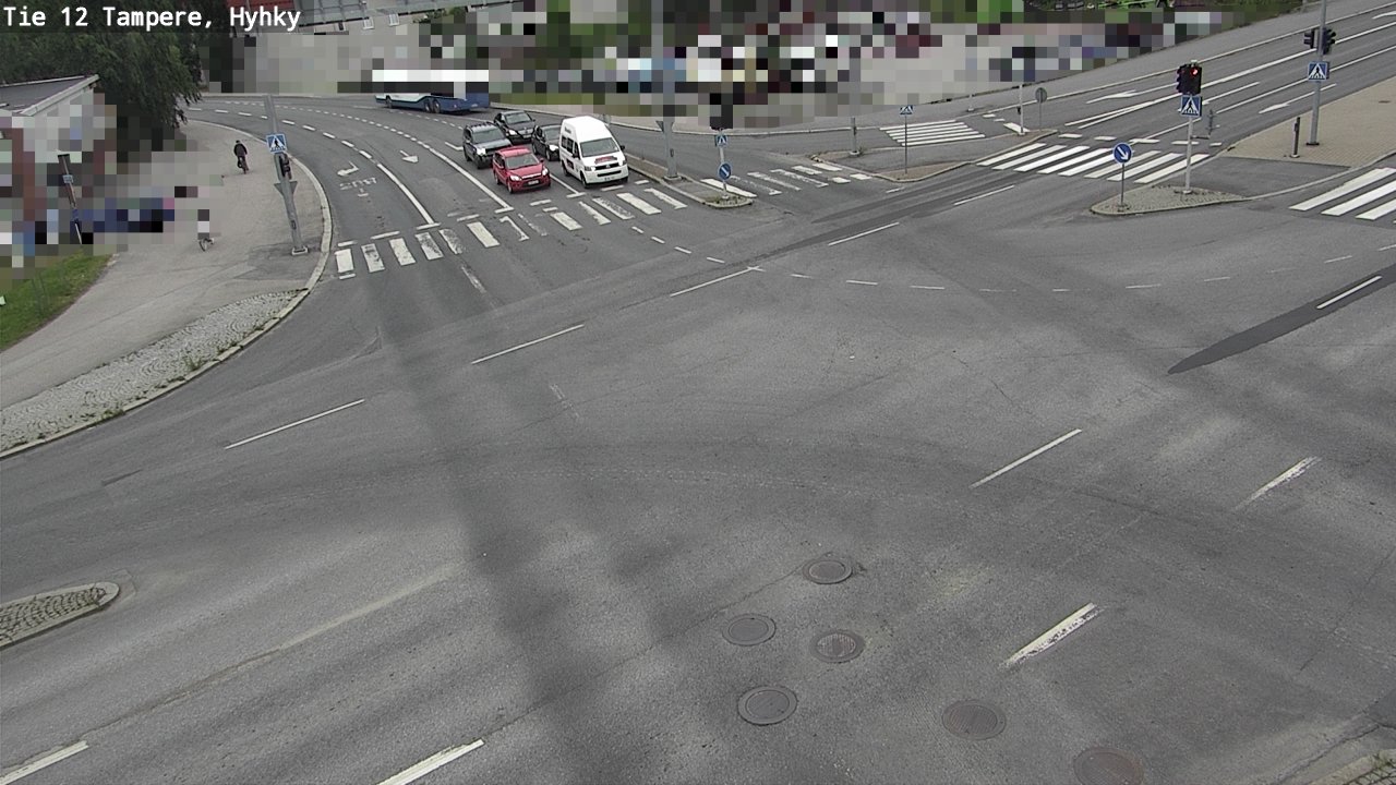 Weather Camera Image Väg 12 Tammerfors, Hyhky, Tampere, Pirkanmaa