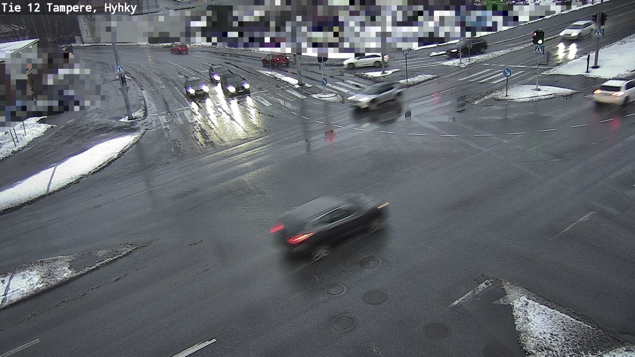 Weather Camera Image Väg 12 Tammerfors, Hyhky, Tampere, Pirkanmaa
