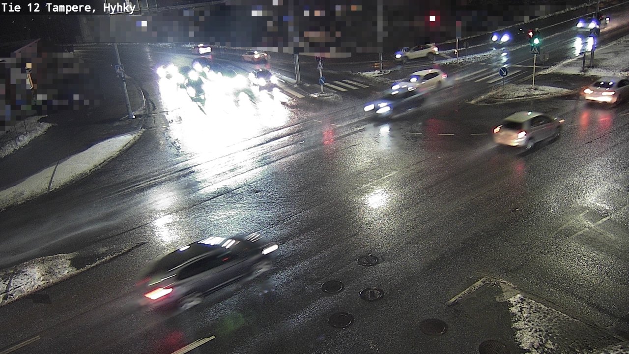 Weather Camera Image Väg 12 Tammerfors, Hyhky, Tampere, Pirkanmaa