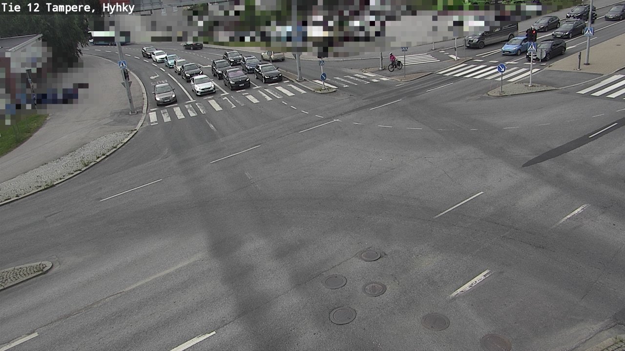 Weather Camera Image Road 12 Tampere, Hyhky, Tampere, Pirkanmaa