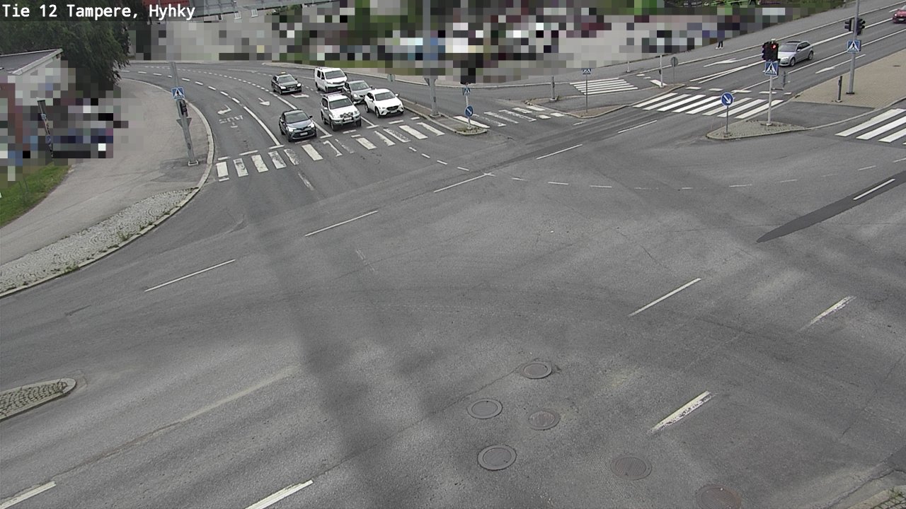 Weather Camera Image Väg 12 Tammerfors, Hyhky, Tampere, Pirkanmaa