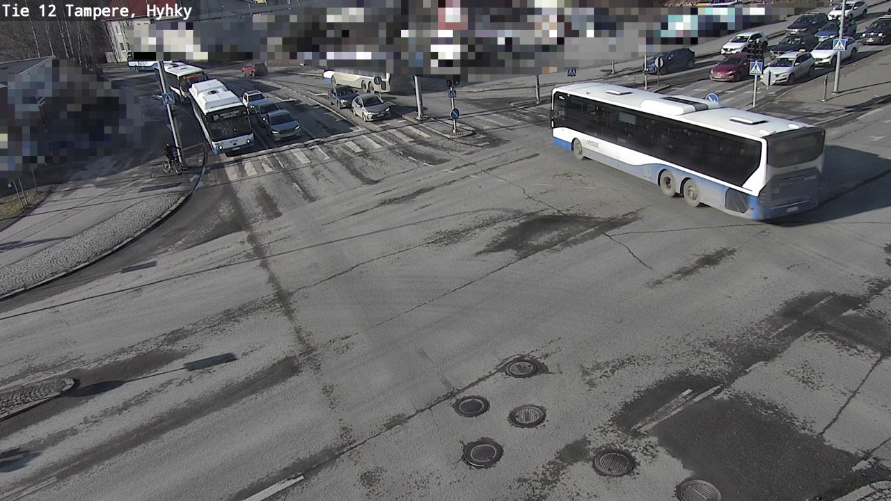 Weather Camera Image Road 12 Tampere, Hyhky, Tampere, Pirkanmaa