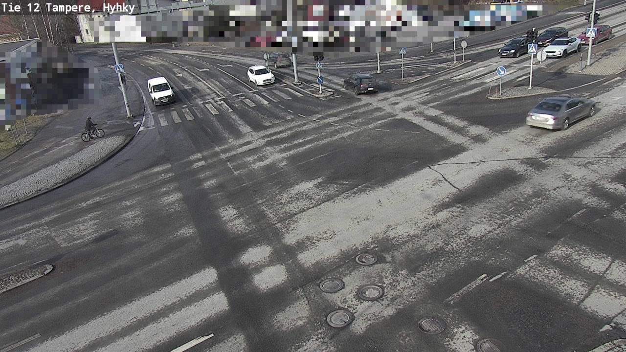 Weather Camera Image Road 12 Tampere, Hyhky, Tampere, Pirkanmaa
