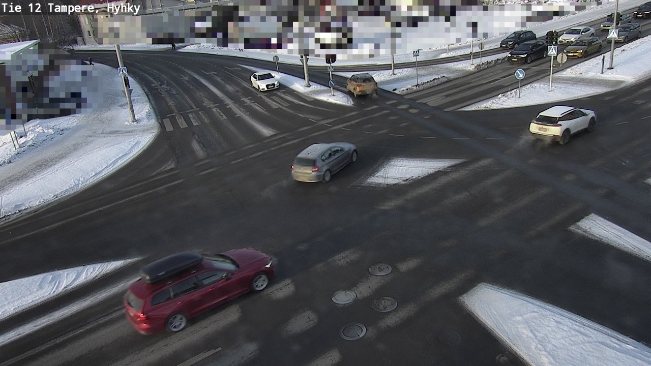 Weather Camera Image Road 12 Tampere, Hyhky, Tampere, Pirkanmaa