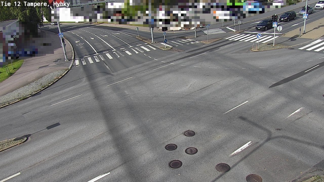 Weather Camera Image Road 12 Tampere, Hyhky, Tampere, Pirkanmaa