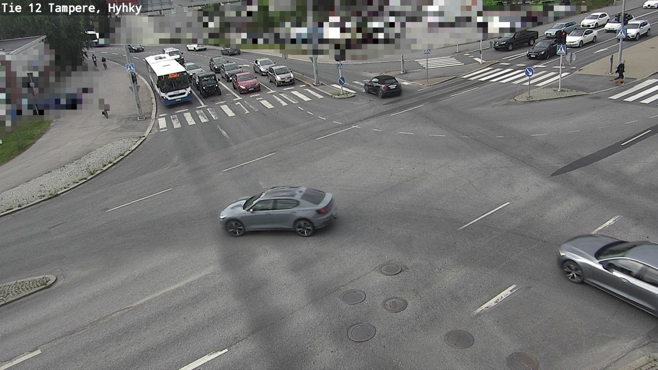 Weather Camera Image Road 12 Tampere, Hyhky, Tampere, Pirkanmaa
