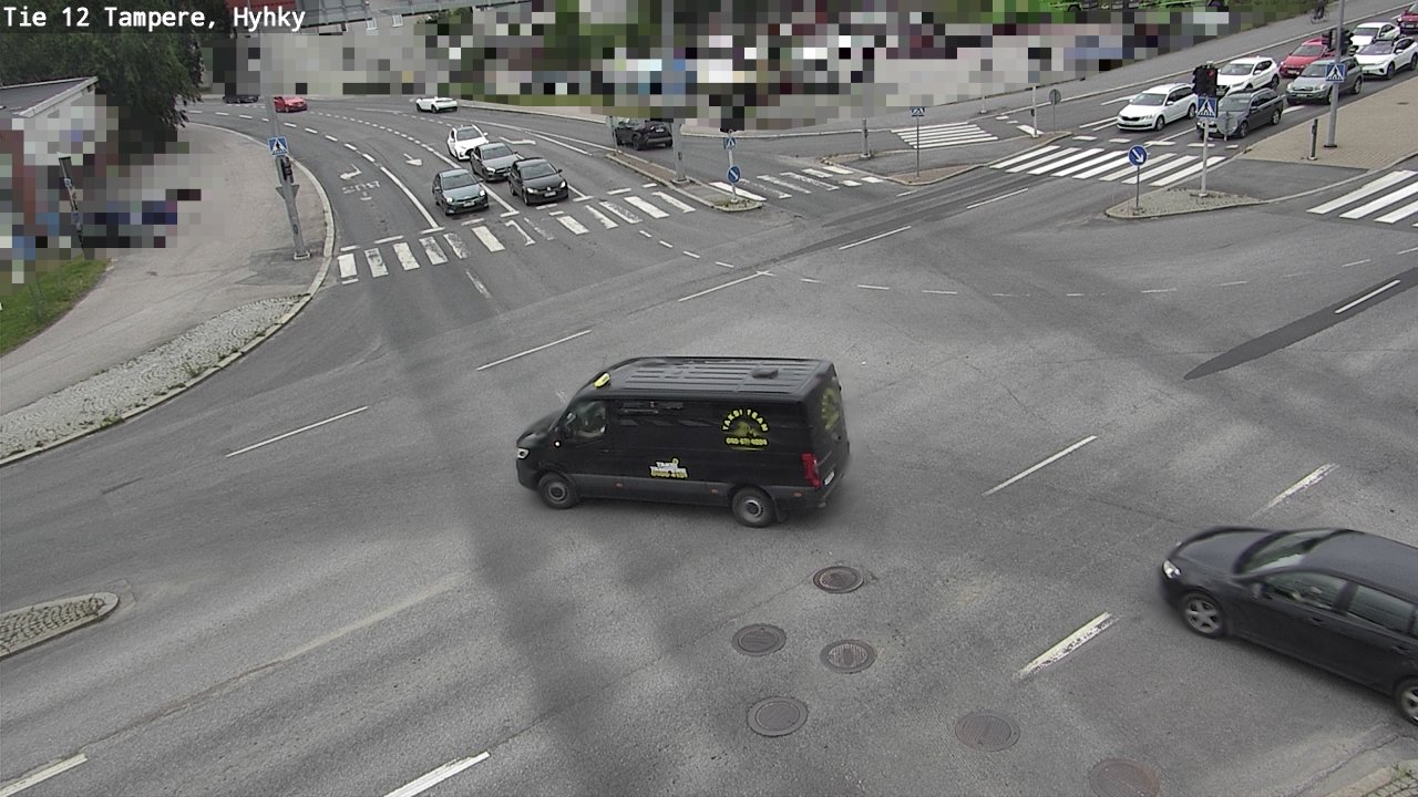 Weather Camera Image Väg 12 Tammerfors, Hyhky, Tampere, Pirkanmaa