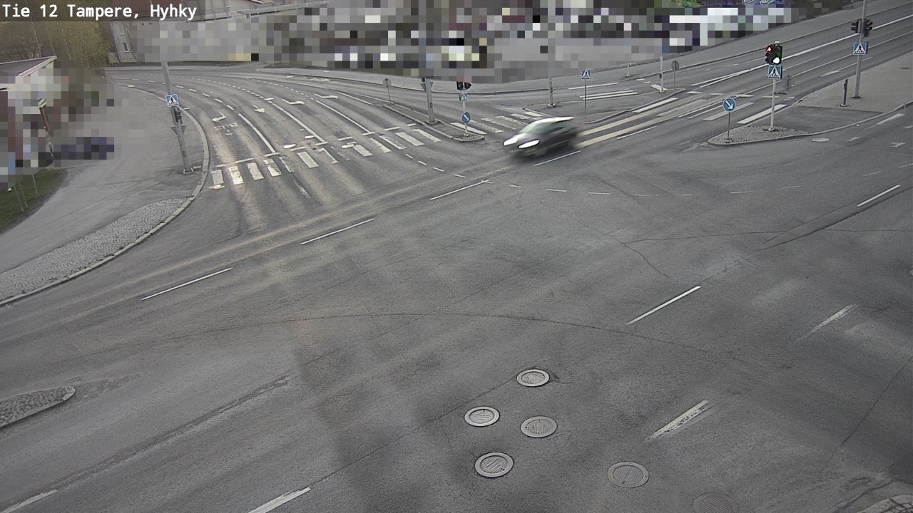 Weather Camera Image Road 12 Tampere, Hyhky, Tampere, Pirkanmaa