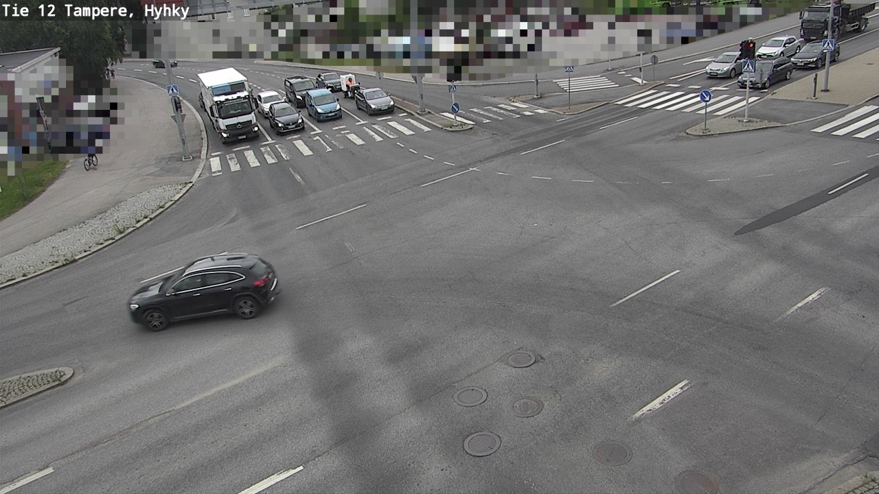 Weather Camera Image Väg 12 Tammerfors, Hyhky, Tampere, Pirkanmaa