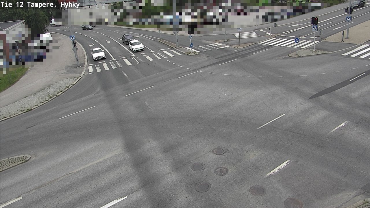 Weather Camera Image Väg 12 Tammerfors, Hyhky, Tampere, Pirkanmaa