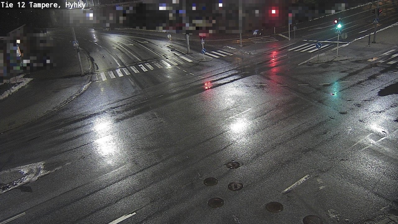 Weather Camera Image Väg 12 Tammerfors, Hyhky, Tampere, Pirkanmaa