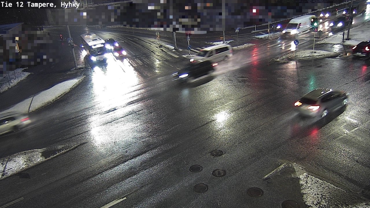 Weather Camera Image Väg 12 Tammerfors, Hyhky, Tampere, Pirkanmaa