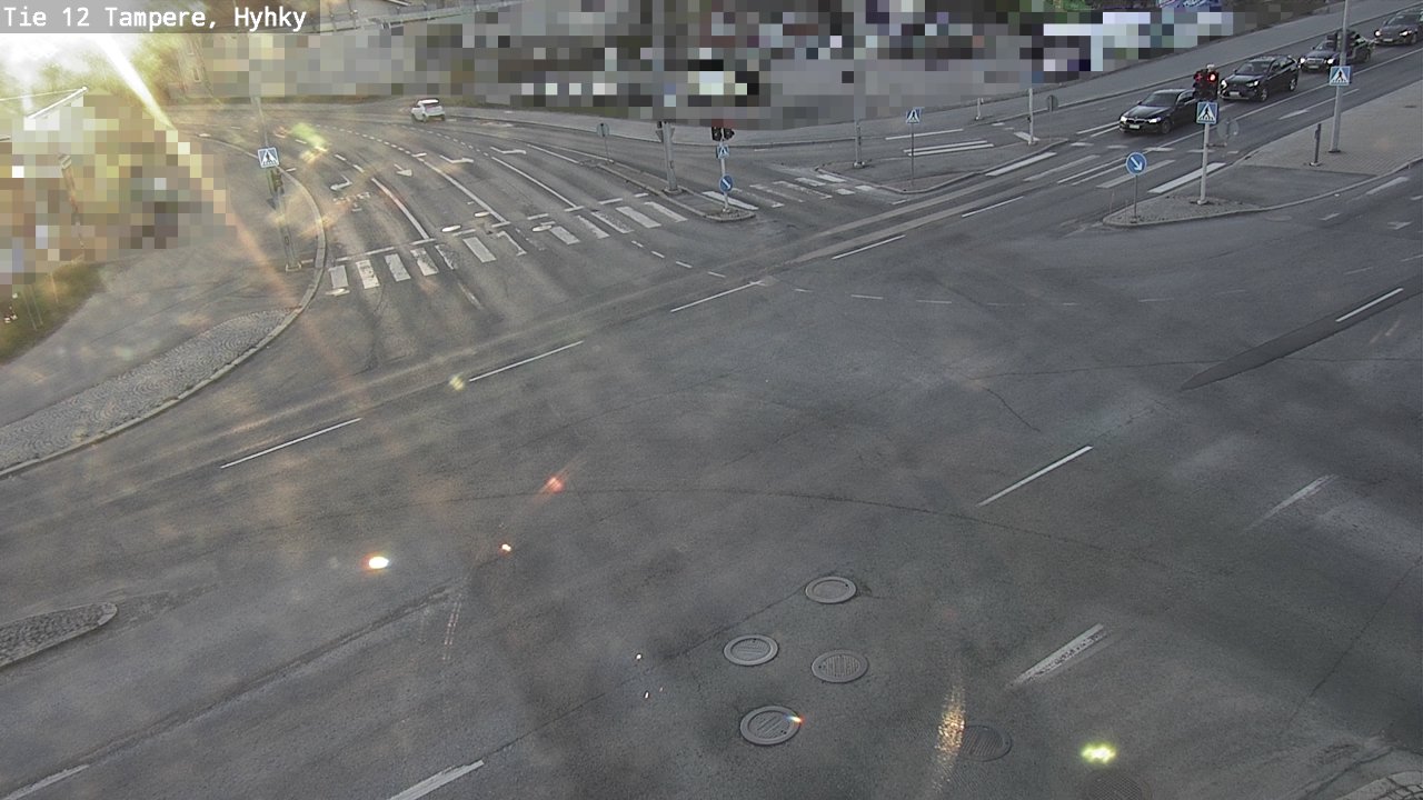 Weather Camera Image Väg 12 Tammerfors, Hyhky, Tampere, Pirkanmaa