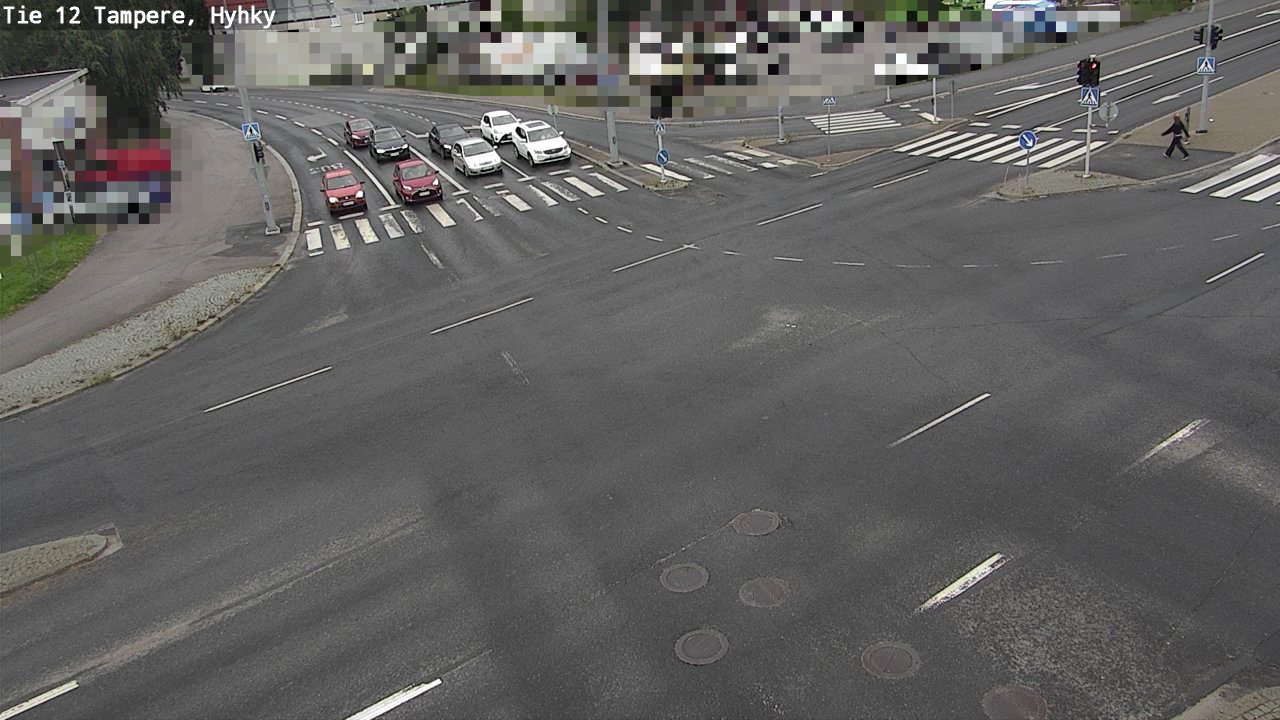 Weather Camera Image Road 12 Tampere, Hyhky, Tampere, Pirkanmaa