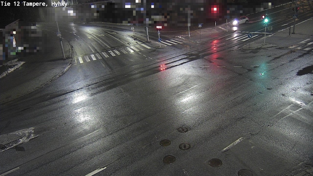 Weather Camera Image Väg 12 Tammerfors, Hyhky, Tampere, Pirkanmaa