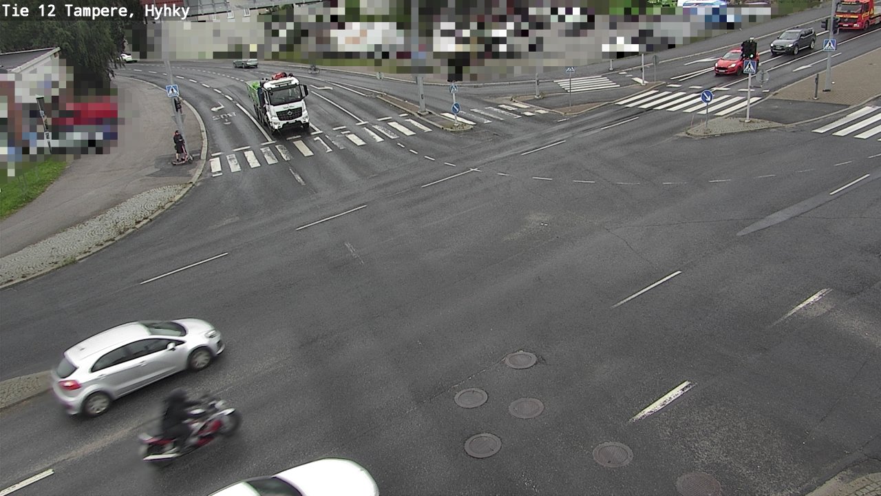 Weather Camera Image Road 12 Tampere, Hyhky, Tampere, Pirkanmaa