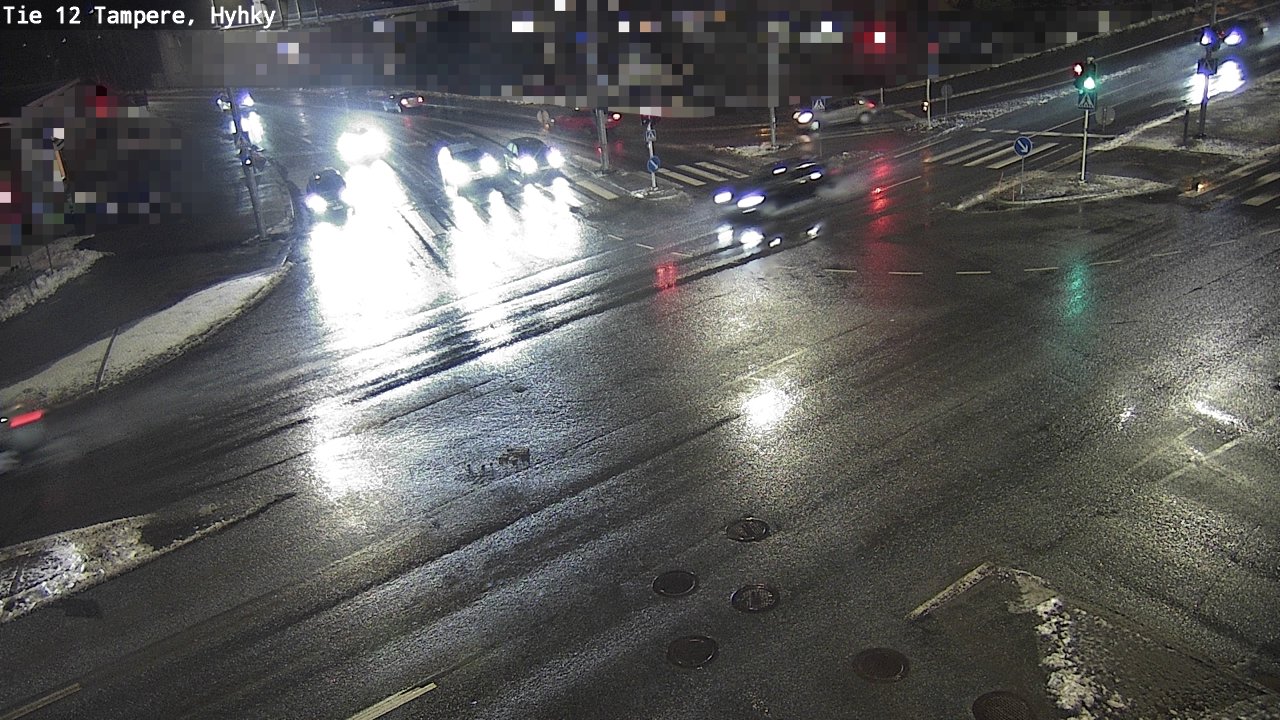 Weather Camera Image Väg 12 Tammerfors, Hyhky, Tampere, Pirkanmaa