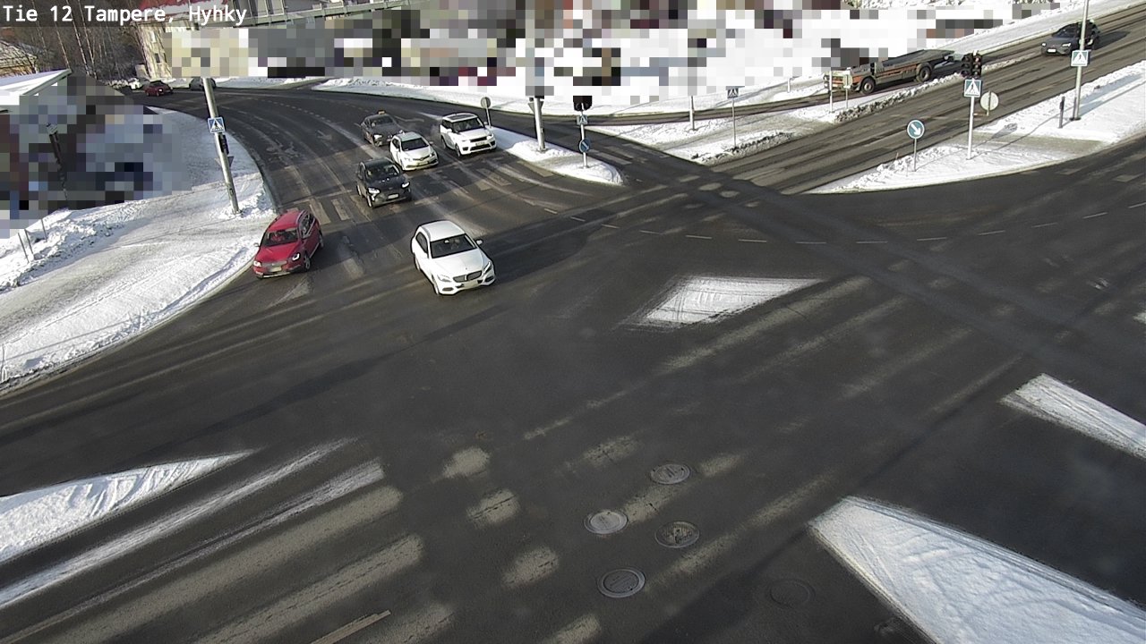 Weather Camera Image Road 12 Tampere, Hyhky, Tampere, Pirkanmaa