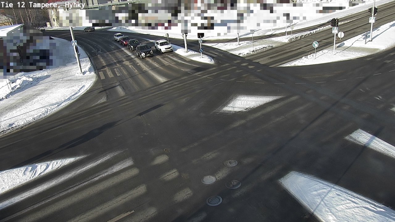 Weather Camera Image Road 12 Tampere, Hyhky, Tampere, Pirkanmaa