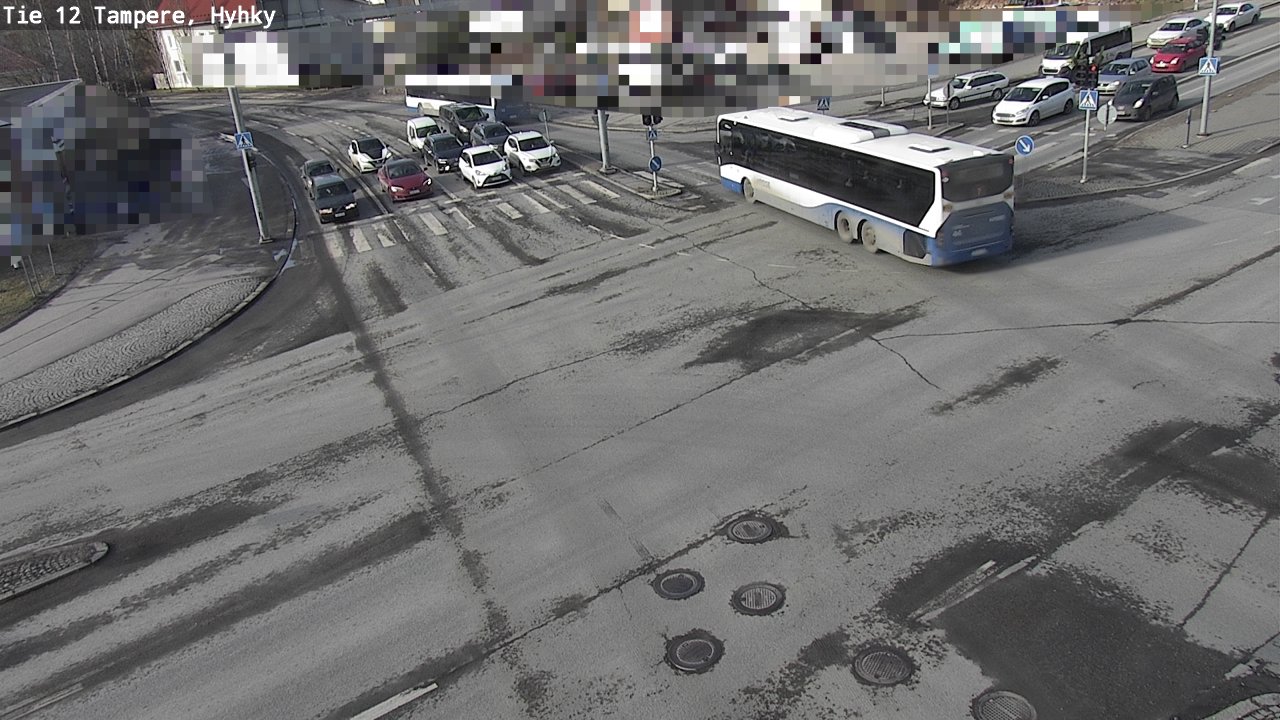 Weather Camera Image Road 12 Tampere, Hyhky, Tampere, Pirkanmaa