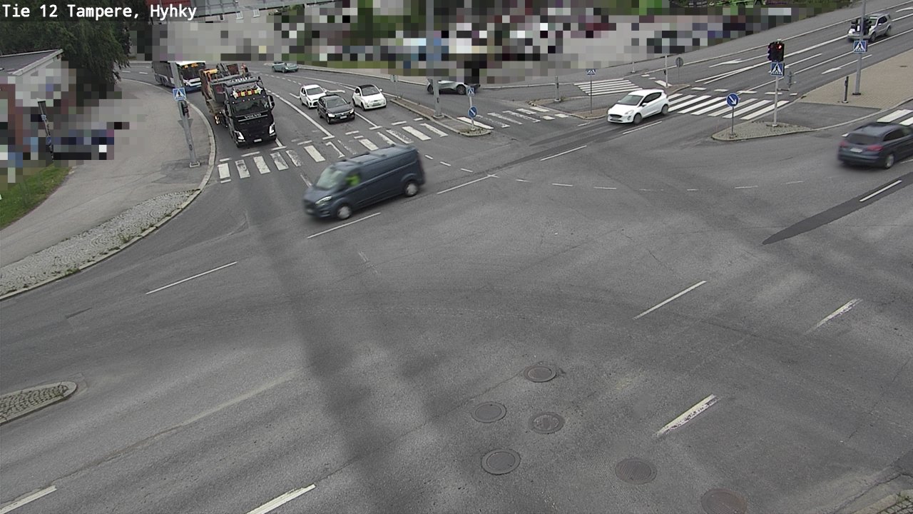 Weather Camera Image Väg 12 Tammerfors, Hyhky, Tampere, Pirkanmaa
