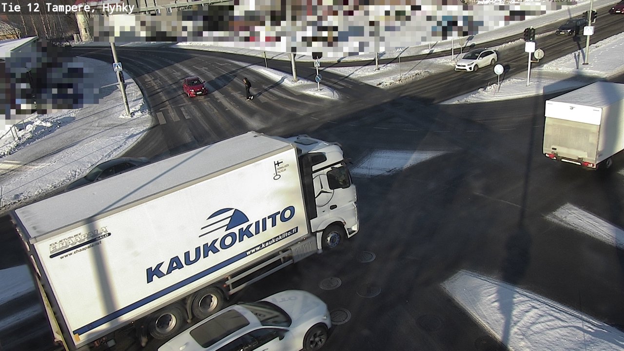 Weather Camera Image Road 12 Tampere, Hyhky, Tampere, Pirkanmaa