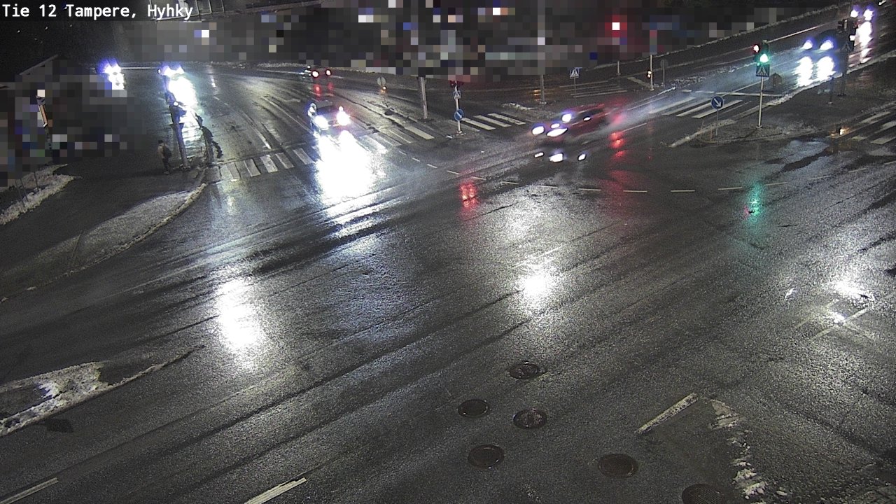 Weather Camera Image Väg 12 Tammerfors, Hyhky, Tampere, Pirkanmaa