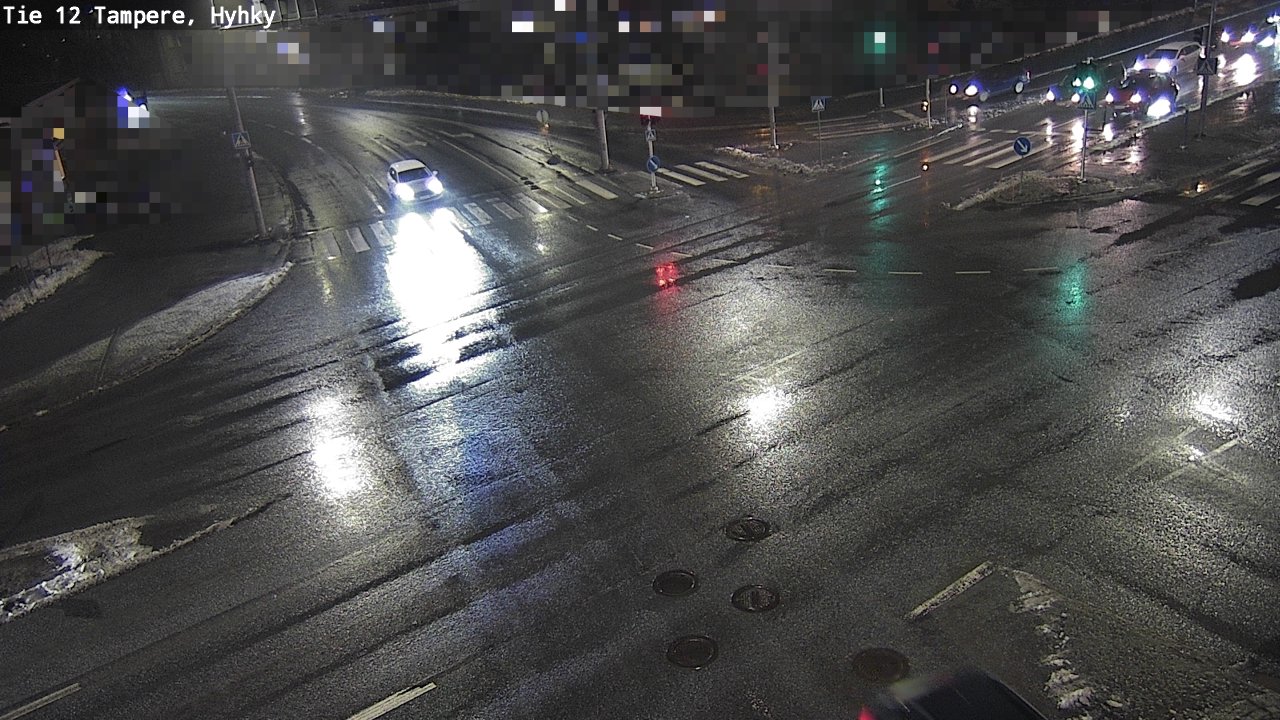 Weather Camera Image Väg 12 Tammerfors, Hyhky, Tampere, Pirkanmaa