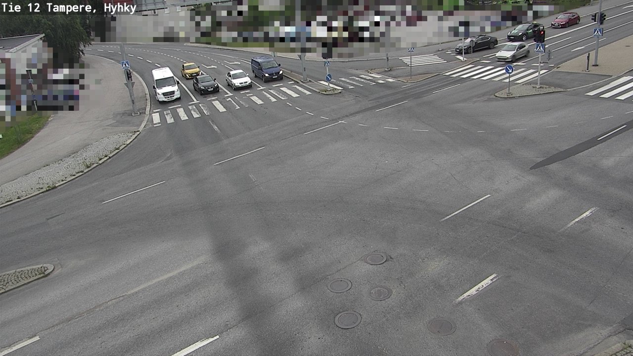 Weather Camera Image Väg 12 Tammerfors, Hyhky, Tampere, Pirkanmaa
