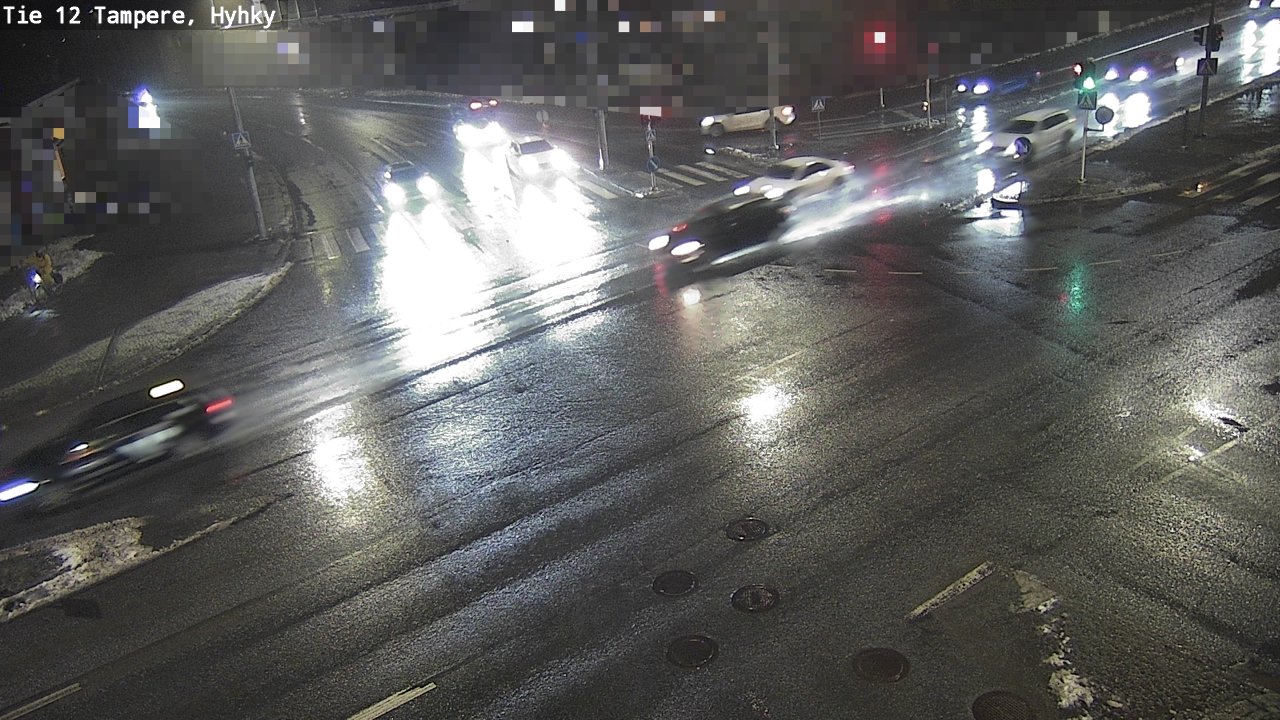 Weather Camera Image Väg 12 Tammerfors, Hyhky, Tampere, Pirkanmaa
