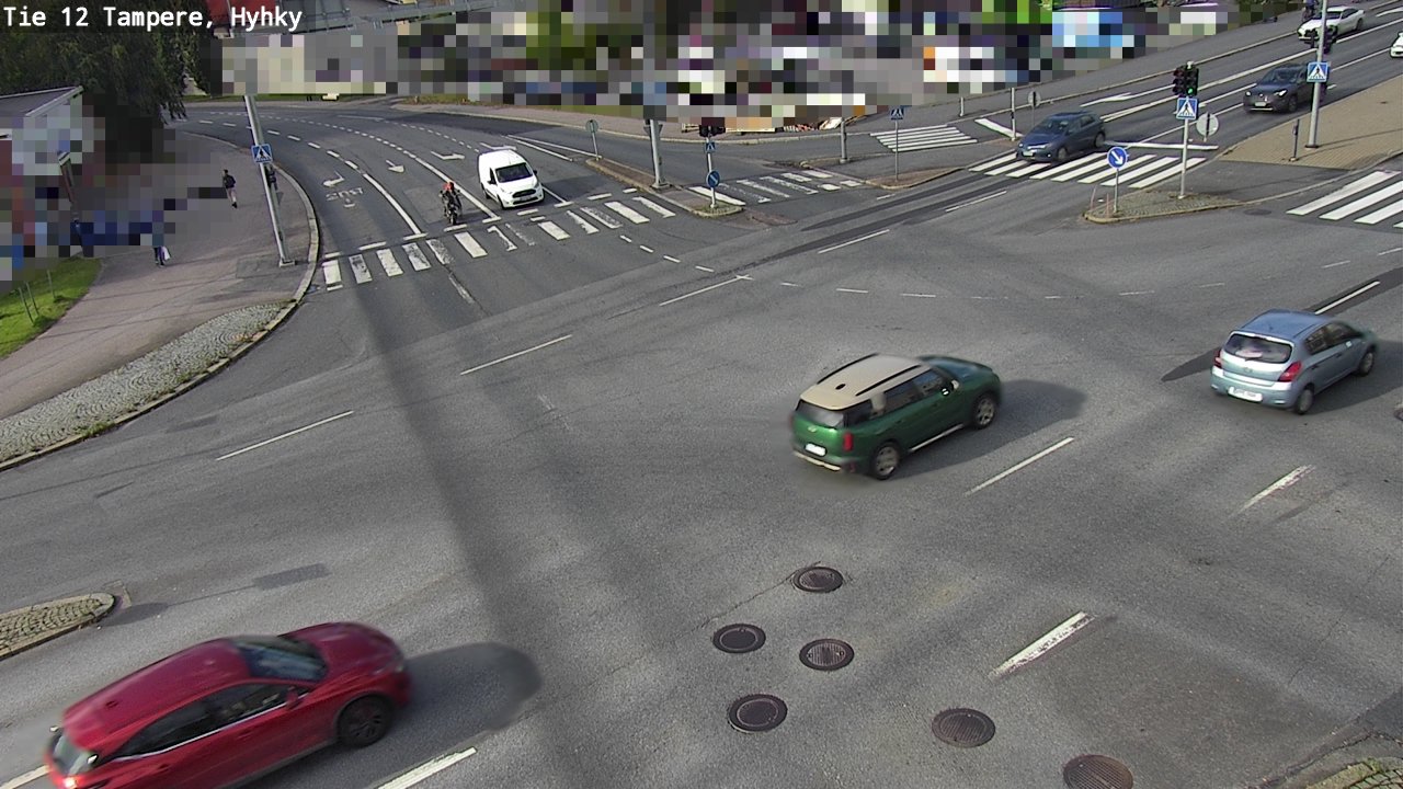 Weather Camera Image Road 12 Tampere, Hyhky, Tampere, Pirkanmaa