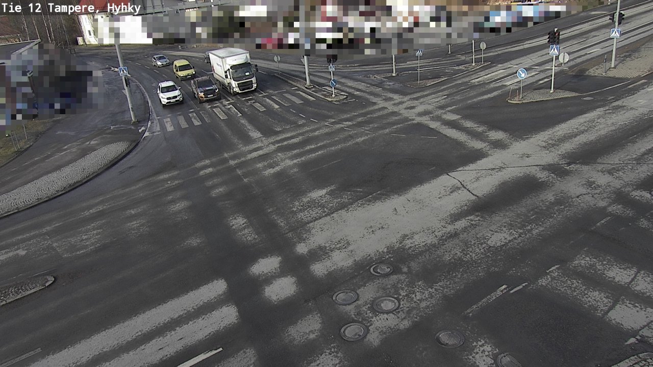 Weather Camera Image Road 12 Tampere, Hyhky, Tampere, Pirkanmaa