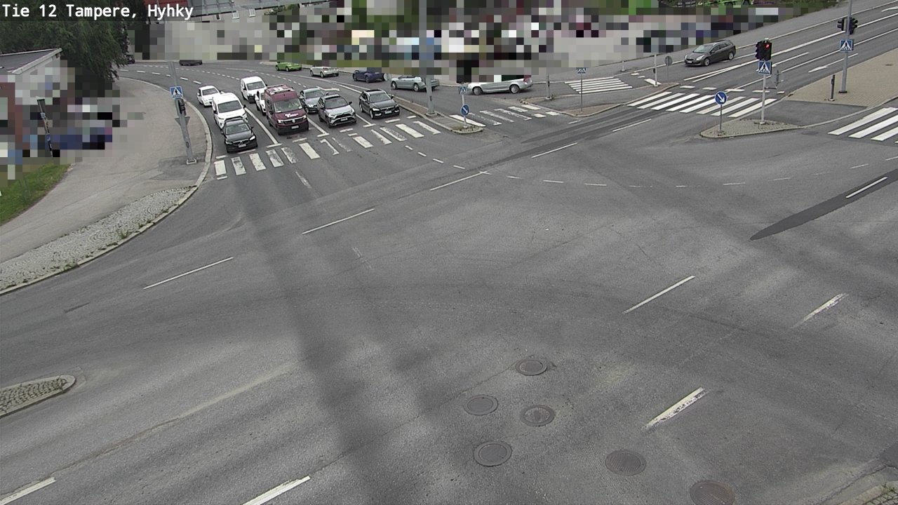 Weather Camera Image Väg 12 Tammerfors, Hyhky, Tampere, Pirkanmaa