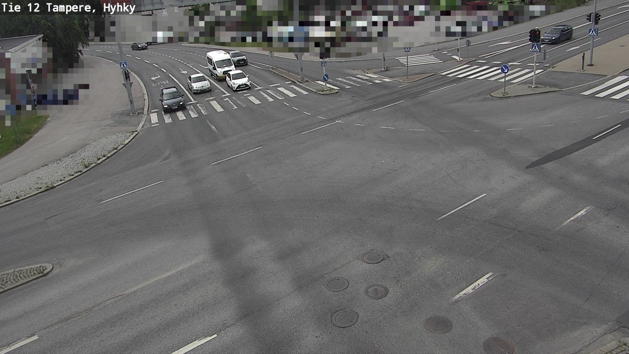 Weather Camera Image Väg 12 Tammerfors, Hyhky, Tampere, Pirkanmaa