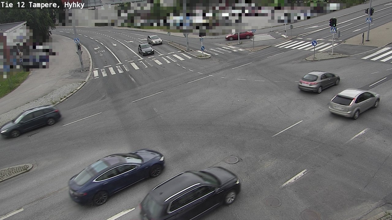 Weather Camera Image Väg 12 Tammerfors, Hyhky, Tampere, Pirkanmaa
