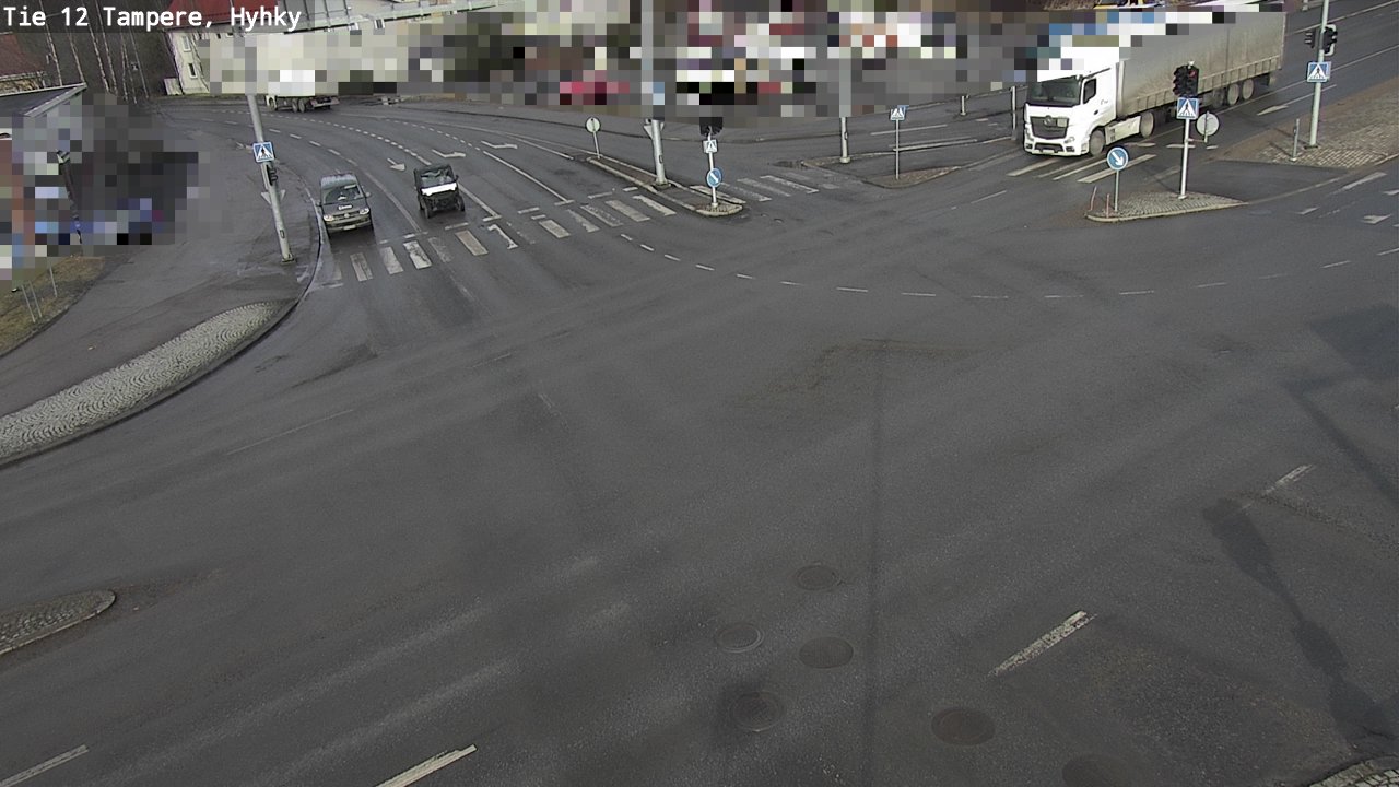 Weather Camera Image Road 12 Tampere, Hyhky, Tampere, Pirkanmaa