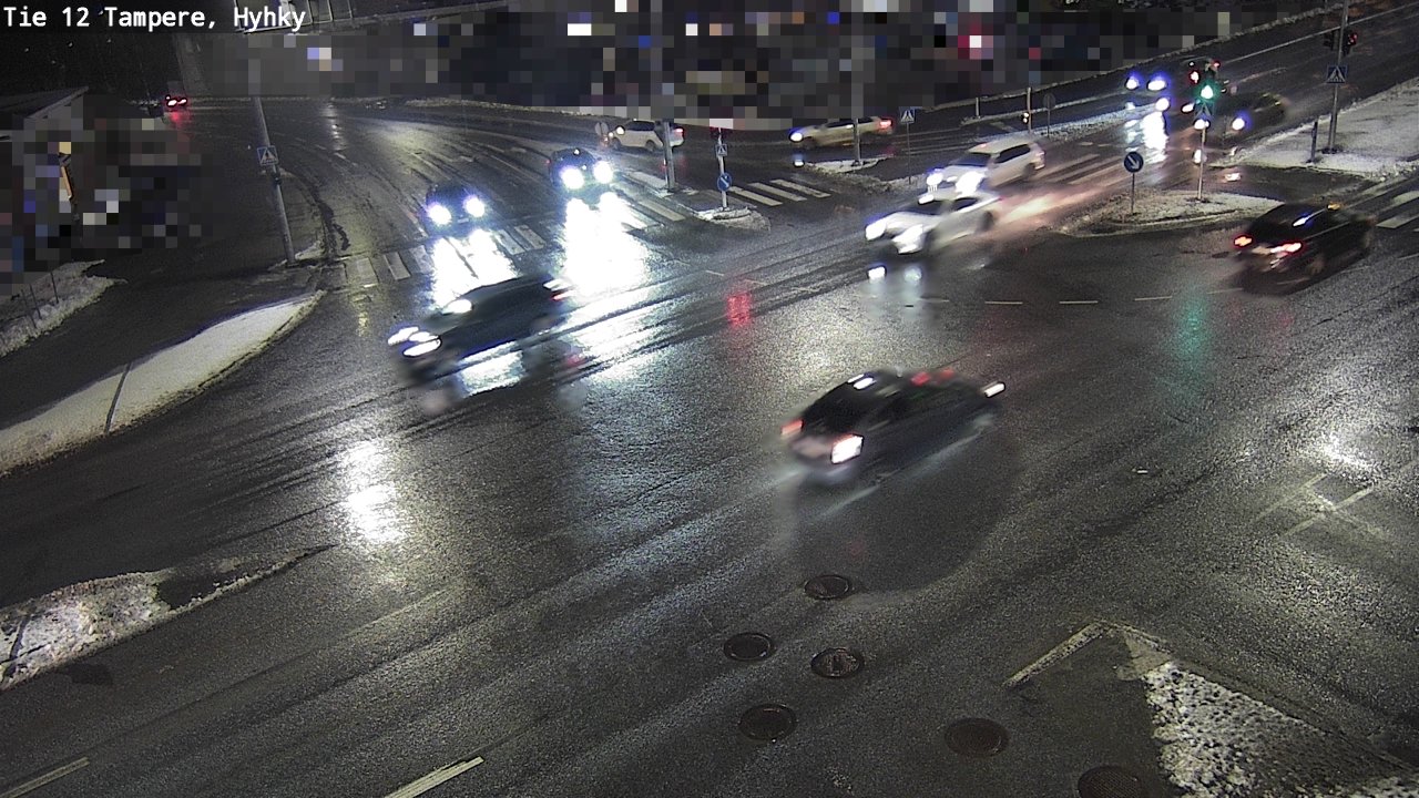 Weather Camera Image Väg 12 Tammerfors, Hyhky, Tampere, Pirkanmaa