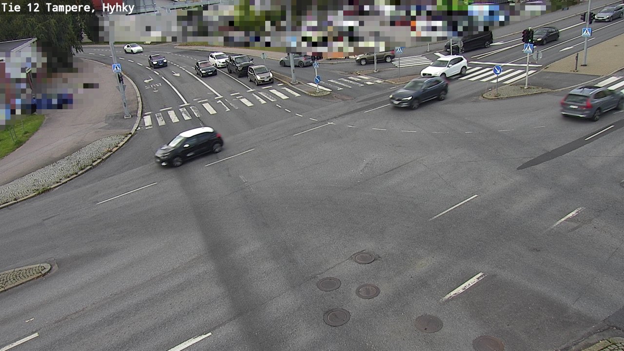 Weather Camera Image Road 12 Tampere, Hyhky, Tampere, Pirkanmaa