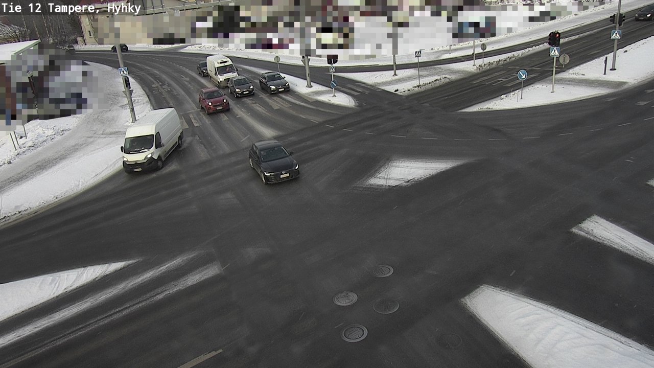 Weather Camera Image Road 12 Tampere, Hyhky, Tampere, Pirkanmaa